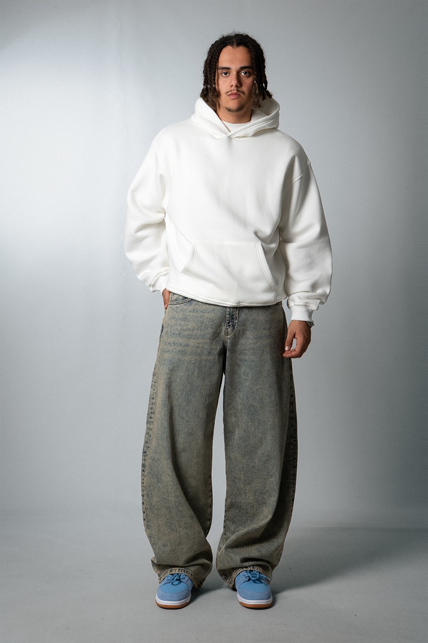 Urban Oversize Erkek Hoodie UK1321EK - Aksesuarix - Türkiye´nin En
