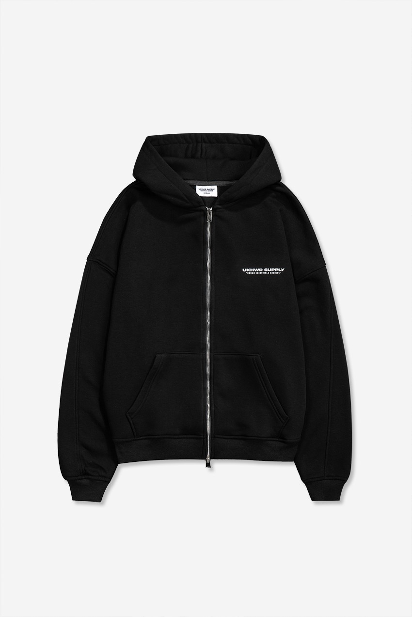 Essentials Archive Zip Erkek Ceket Hoodie UK1335SYBY - Aksesuarix